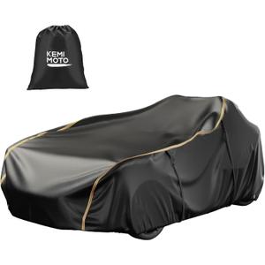 KEMIMOTO Full Cover Compatible with Polaris Slingshot S SL SLR R 2015-2023 2024 Waterproof Windproof All Weather Protection Outdoor Covers with Reflective Strips for Slingshot Motorcycle Accessories