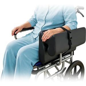 AOSSA Lateral Support for Wheelchair Arm Trough, Armrest Pad Cushion Wheelchair Attachment, Wedge Bolster Positioning Arm Elbow Rest Pillow for Elderly, Stroke Patient