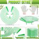 45 Pieces Strawberry Supports Strawberry Plant Holders Stand Waterproof Strawberry Plant Trellis Protectors Reusable Strawberry Growing Racks Frame for Plant Flower Fruit Strawberry Garden Planting