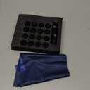 Orion Motor Tech M10x1.25 Lug Nuts, ATV Lug Nuts Compatible with Honda Kawasaki Suzuki Yamaha Can-Am Bombardier Arctic Cat, 10mmx1.25 Wheel Lug Nut Set, Set of 16 (Black)