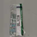 Replacement Straws for Owala 40 oz Tumbler - Include 6 Pack Straws and 1 Pack Cleaning Brush (White-blue)