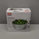 OXO Good Grips Salad Spinner | Lettuce Spinner | Fruit Washer | Fruit Washing Bowl with Strainer | Vegetable Cleaner | Salad Cleaner | Lettuce Washer | 6.22 Quart Capacity (White)