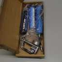 KRETLAW Mini Grease Gun (3000PSI) with Double 3oz Cartridge Grease and 12'' Flex Hose, Reinforced Coupler for Automotive, Marine