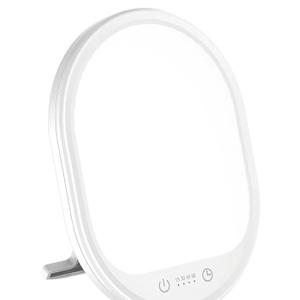 UV-Free 10000 Lux Daylight Lamp - Touch Control with 3 Brightness Levels & 4 Timer Functions, Large Surface & Rotatable Stand for Home/Office