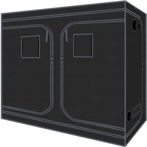 Grow Tents 96"x48"x78" High Reflective Grow Tent Indoor Grow Room for Planting Fruit Flower Veg with Removable Water-Proof Floor Tray 8x4