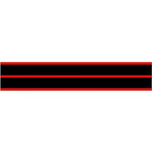 Self Adhesive Door Kick Plate 34 inches Acrylic Decorative Plates Pets Scratches Protector for Stick On 36 inches Doors, 1/10 inch Thickness 6"x 34" Black