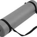 1/2-inch Thick High Density Exercise Yoga Mat with Carrying Strap