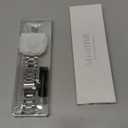 MioHHR Solid Stainless Steel Band Compatible with Apple Watch 49mm Ultra 3/2/1, Metal Strap with Soft TPU Case for iWatch Series Ultra 3/2/1 49mm Women and Men, Silver