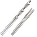 M12 x 1.75 Tap and 10.2mm Drill Bit Set, M2 HSS Metric Drill and Tap Set, Machine Screw Tap Drill Bit Kit for Metal