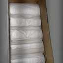 Bagtron 12-16 Gallon Trash Bags, 8 Micron High Density Garbage Can Liners Bulk, 24" x 33", Natural Clear, 1000 Count