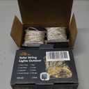 Twinkle Star 2 Pack Solar Christmas Lights Outdoor, Total 80 FT 240 LED Solar Powered Christmas Fairy Lights Waterproof with 8 Modes for Patio Garden Party Backyard Wedding Decorations Multicolor, Pack of 2