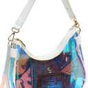 Clear Shoulder Bag for Women Stadium-Approved Cute Hobo Tote, Crossbody Handbag & Mini Clutch Purse