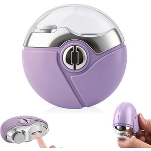 Electric Nail Clipper for Adults Seniors,Universal Automatic Fingernail Grinder,Automatic Nail Clipper with Trimming,Buffing,Polish Removal in One,Smart Nail Clipper for Fingernail&Toenail