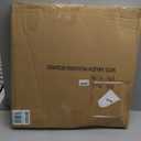 12 Photo Collage Family Wood Wall Clock, Rustic Farmhouse Wall Clock, Large Oversized Wall Clocks for Home, Kitchen, Living Room, Silent Battery Powered 24 Inch White