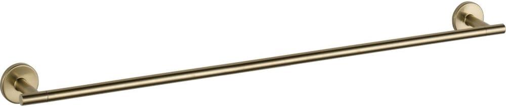 Delta Towel Rack | 30 Inch Champagne Bronze Extra Long Towel Bar for Bathroom, Kitchen | Trinsic Accessories