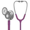 3M Littmann Classic III Monitoring Stethoscope, 5831, More Than 2X as Loud, Weighs Less, Stainless Steel Chestpiece, 27" Plum Tube