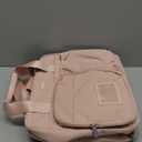 Zipper Binder 3 Ring with Shoulder Strap, 700 Sheets Capacity 3 Inch Binder with Zipper Fits 13 Inch Laptop for School and Office, Pink