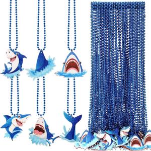 36 Pcs Beads Necklace Jewelry Accessories Necklaces Chains Pendant Party Decorations Gift for Women Men Party Favor Summer Birthday Holiday Costume Cosplay