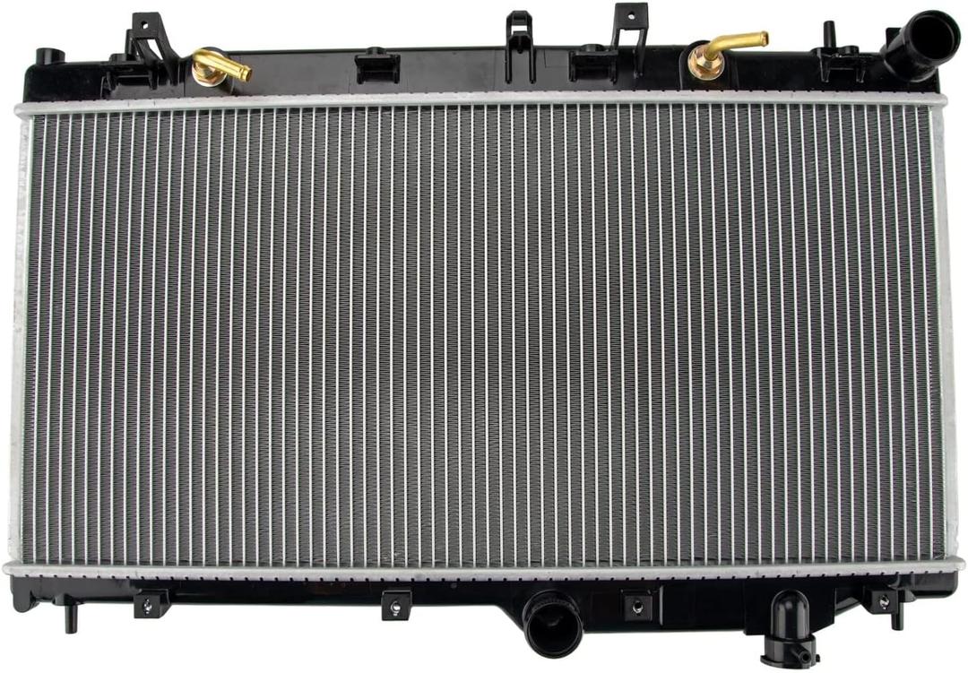KAC CU2777 Aluminum Core Complete Radiator Compatible With Outback 2005-2014 Impreza 2008-2016 Forester 2009-2013 Crosstrek 2016-2017 Legacy 2005-2014 XV Crosstrek 2013-2015, Engine Coolant Radiator