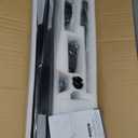 Ceiling Fan with Lights Remote Control, 52 Inch Black Ceiling Fans with 3 Downrods, 3 Blades, Timer, 6 Speed Modern Fan Quiet Reversible DC Motor for Patio Bedroom Outdoor/Indoor