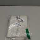 DriftAway Farmhouse Linen Lined Valance Double Layer Thermal Insulated Room Darkening Blackout Window Valances 3 Inch Rod Pocket Vertical Striped Kitchen Valance for Bathroom Single 52 x 14 Inch Gray