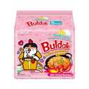 Samyang Buldak Spicy Ramen, Hot Chicken Ramen, Korean Stir-Fried Instant Noodle, Carbonara, 1 Bag with 5 Pack (EXP 08/24/26)