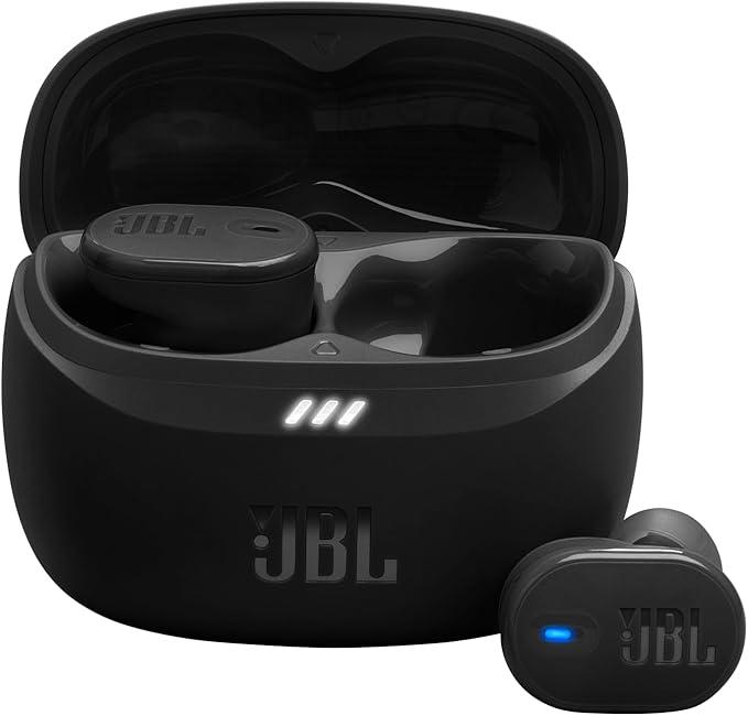 JBL Tune Buds 2, Wireless Noise Cancelling Bluetooth Earbuds with 48h Playtime, IP54 Water and Dust Resistant, Multi-Point Connection, Ergonomic Design, Closed In-Ear Design, Black