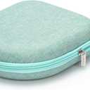 Ginsco Universal Headphone Case Compatible with JBL Tune 510BT 720BT, Sony WH-CH 720N/WH-CH520, with Sony/JBL/Soundcore Q20 Q30/BERIBES/TOZO/KVIDIO etc Wireless Headphones (Light Green)