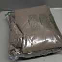 StangH Taupe Velvet Curtains 84 inches with Back Tab & Hook Belt, Room Darkening Thermal Insulated Window Drapes for Living Room/Bedroom, W52 x L84 inches, 2 Panels