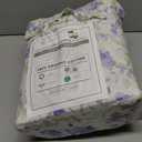 RUVANTI 100% Organic Cotton Sheets King Size, Percale Weave, GOTS Certified, 4-Piece Set, Deep Pocket 15", Crisp & Breathable, Soft Durable Bedding, Sbanas Algodn Orgnico  Heather