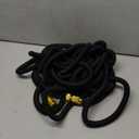 TITAN Flexible Garden Hose 50FT – Ultra Lightweight, Heavy Duty Water Hose with Brass Fittings & Jet Nozzle – Kink-Free, Non-Expanding, Durable Fabric Hose for Yard, Lawn, Car Wash, Outdoor Use