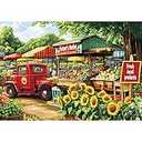 2000 Piece Puzzle for Adults – Farmer’s Market Jigsaw Puzzle with Fresh Fruits – Recycled Paper Puzzle, Challenging Family Activity Game (39 x 28 Inches)