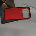 TORRAS Magnetic Slim Fit for iPhone 17 Pro Case 6.3 inch, Ultra-Thin, Compatible with MagSafe, Lightweight Matte Anti-Scratch Hard PC Cover Phone Case for iPhone 17 Pro OriginFit, Red (5-Lucky Red)