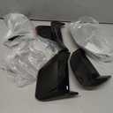 WildWell Mustang Tail Light Covers for Ford Mustang GT Shelby GT350 GT500 EcoBoost Bullitt 2018 2019 2020 2021 2022 2023 Smoked Black