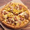 uxcell Pizza Oil Proof Paper,100pcs 9"X9"- Single-Layer Corrugated Pizza Pad Paper Place Mat Food Basket Sheets for BBQ, Picnic, Festival(Kraft Paper)