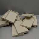 Yolev Jewelry Organizer Tray Stackable Velvet Jewelry Trays,Drawer Inserts Earring Organizer Adjustable Velvet Box Tray Earring Necklace Storage Ring Bracelet Display Case