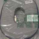 Healthy Spirit Gel Donut Pillow | Lifting Cushion | Donut Cushion for Tailbone Hemorrhoid Cushion Coccyx Sciatica Pregnancy Cushion (Grey/Black Velvet)