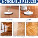 2Pcs Floor Restore for Wood Floors,Floor Restore Cleaner Spray,Floors Restorer Cleaner,3-in-1 Wood Floors Polish,Wood Floors Restorer for Hardwood Flooring Protection Agent for Shine Wood(150ml)
