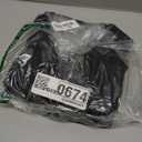 OFEEFAN Women's Maxi Dresses Summer Spaghetti Strap Dress with Pockets (XX-Large, Aablack)