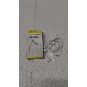 Acoustix Apple 8-pin Stereo Audiobuds With In-Line Microphone And Remote White