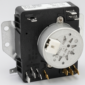 Boeeda W10185982 WPW10185982 Dryer Timer Compatible with Whirlpool,Maytag,Amana,WGD4800XQ0,WED4815EW1,110C61182011,230V 60Hz OEM Dryer Timer Replacement for 418-618-20-B5,PS11749831