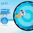 10 FT Pool Pad for Above Ground Pools, Pool Liner Pad Under Pool Mat for Above Ground Swimming Pools or Hot Tub Mat, Under Pools Ground Pad