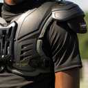 LEGION Protective M-150 Junior Varsity Football Shoulder Pads, Patents Pending, Lightweight, Optimized Mobility, Enhanced Impact Protection, Industry-Best Ventilation and Cooling (Extra Large)