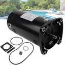 USQ1152 Pool Pump Motor 230/115V, 3450RPM, 60HZ, 1.5HP 48Y Frame Square Flange Swimming Pool Motor