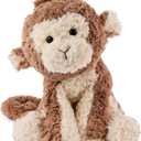 GUND Cozys Collection Monkey Plush, Monkey Stuffed Animal for Ages 1 and Up, Brown, 10