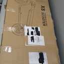 Scolioen Electric Scooter Adults with Removable Battery, 20 Mph Max Speed E Scooter for Adults Powerful Motor, 28 Miles Long Range Foldable Escooter, 10’’ Pneumatic Tires, Dual Brake, App, X8 Scooter