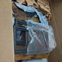 VECELO Nightstand Set of 2, End Table with Flip Drawer, Modern Night Stand for Bedroom,Living Room, Office, Easy Assembly, Amber Brown