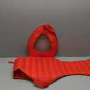 Wesing Martial Arts Muay Thai Boxing Chest Protector MMA Sanda Chest Guard (Medium, Red)