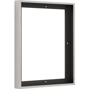 Pixy Canvas Floater Frame 18x24 for 1-1/2 (1.5) inch Deep Canvas Paintings/Canvas Prints/Wood Canvas Panels/Wall Art/Wall Decor/Home Decor/Artwork (Antique Silver, 18 x 24 inch, Portrait)