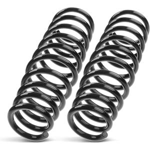 2 x A-Premium Front Suspension Coil Spring Set Compatible with Honda